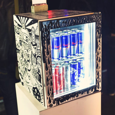 Red Bull Canvas Cooler